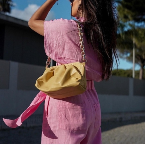 Zara Linen Pants Pink - Picture 7 of 9